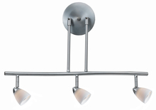 CAL Lighting SL-954-3-BS - 7.25-19.25&#34; Inch Adjustable Metal Serpentine Three Light Ceiling Fixture