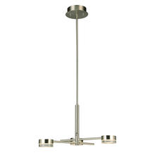 Eglo 203967A - 3x18W LED Chandelier w/ Brushed Nickel Finish