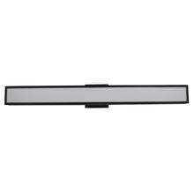 Eglo 204141A - 1 LT Integrated LED Bath/Vanity Light w/ Black Finish & White Acrylic Shade