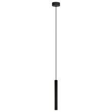 Eglo 62541A - 1 LT Cylinder Pendant w/ Matte Black Finish