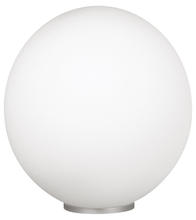 Eglo 85266A - 1 LT Table Lamp w/ a Siliver Finish & Opal Glass