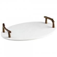 Cyan Designs 09268 - Marble Woods Tray|Bronze