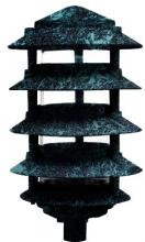 Dabmar D5550-VG - PAGODA FIX 5 TIER 6&#34; TOP 1/2&#34; BASE INCAND 120V