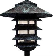 Dabmar D5560-VG - PAGODA FIX 5 TIER 10&#34;TOP 1/2&#34;BASE 6W FILAMENT LED 120V