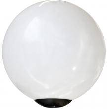 Dabmar D7016-LED30 - 16&#34; GLOBE FIX BLACK 30W LED 85-265V
