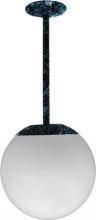 Dabmar D7500-12-LED16-VG - 13&#34; CEILING GLOBE FIX 12&#34; DROP 16W LED 120V