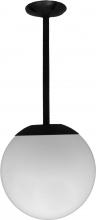 Dabmar D7502-12-LED30-B - 18&#34; CEILING GLOBE FIX 12&#34; DROP 30W LED 120V