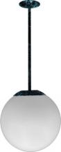 Dabmar D7504-18-VG - 16&#34; CEILING GLOBE FIX 18&#34; DROP 13W DL-S13-GU24 120V