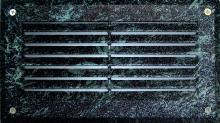 Dabmar DSL1046-VG - STEP LIGHT LOUVERED DOWN 13W PLQ13 120V