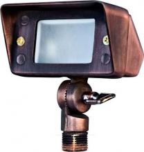 Dabmar LV116-ABZ - CAST BRASS MINI FLOOD LIGHT 20W JC 12V