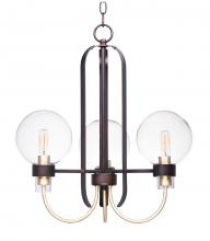 Maxim 30515CLBZSBR - Bauhaus-Mini Chandelier