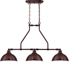 Craftmade 35973-ABZ - 3 Light Island