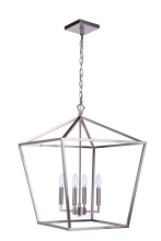 Craftmade 56336-BNK - Flynt II 4 Light 20&#34; Foyer in Brushed Polished Nickel