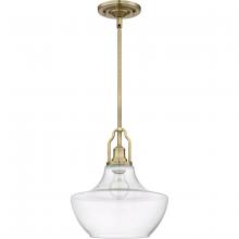 Craftmade P640LB1 - 1 Light Mini Pendant with Rods in Legacy Brass