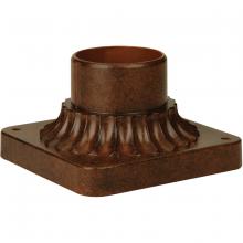 Craftmade Z200-AG - Post Adapter Base for 3&#34; Post Tops in Aged Bronze