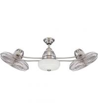 Craftmade BW248BNK6 - 48&#34; Bellows II in Brushed Polished Nickel w/ Brushed Polished Nickel Blades