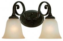 Craftmade 24202-MB - Barrett Place 2 Light Vanity in Mocha Bronze