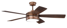 Craftmade BRX52BCP5 - 52&#34; Ceiling Fan w/Blades & LED Light Kit