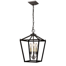 DVI DVP30147MF+GR - Lundy&#39;s Lane 3 Light Pendant