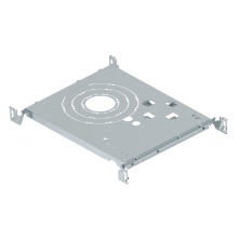 RAB Lighting DLPLATE/C3468R/NB - Recessed Downlights, Mouthing plate, with nailer bar, for commercial residenctial downlight, 3/4/6