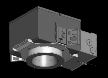 RAB Lighting NDIC4R12L - ROUGH-IN IC RATED 4&#34; ROUND 12W LUTRON 0-10V DIMMING DRIVER