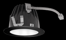 RAB Lighting NDLED4RD-80N-W-B - Recessed Downlights, 12 lumens, NDLED4RD, 4 inch round, Universal dimming, 80 degree beam spread,