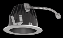 RAB Lighting NDLED4RD-80NHC-B-S - Recessed Downlights, 12 lumens, NDLED4RD, 4 inch round, Universal dimming, 80 degree beam spread,