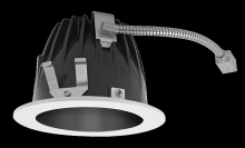 RAB Lighting NDLED6RD-WYN-B-W - Recessed Downlights, 20 lumens, NDLED6RD, 6 inch round, universal dimming, wall washer beam spread