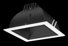 RAB Lighting NDLED4SD-50NHC-B-W - Recessed Downlights, 12 lumens, NDLED4SD, 4 inch square, Universal dimming, 50 degree beam spread,