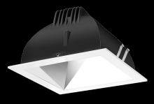 RAB Lighting NDLED4SD-50N-S-W - Recessed Downlights, 12 lumens, NDLED4SD, 4 inch square, Universal dimming, 50 degree beam spread,