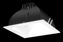 RAB Lighting NDLED4SD-50N-W-W - Recessed Downlights, 12 lumens, NDLED4SD, 4 inch square, Universal dimming, 50 degree beam spread,