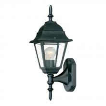 Acclaim Lighting 4001BK - Builder&#39;s Choice Collection Wall-Mount 1-Light Outdoor Matte Black Fixture