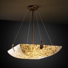 Justice Design Group ALR-9622-25-DBRZ-LED5-5000 - 24" LED Pendant Bowl w/ U-Clips