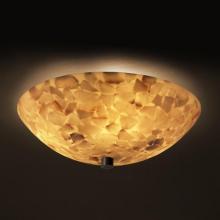 Justice Design Group ALR-9671-35-DBRZ-LED3-3000 - 18&#34; Semi-Flush Bowl w/ LED Lamping