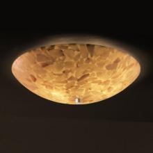 Justice Design Group ALR-9672-35-NCKL-LED5-5000 - 24&#34; Semi-Flush Bowl w/ LED Lamping