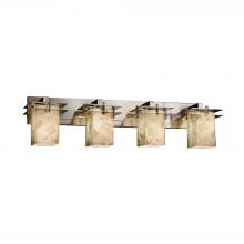 Justice Design Group ALR-8174-15-NCKL-LED4-2800 - Metropolis 4-Light LED Bath Bar