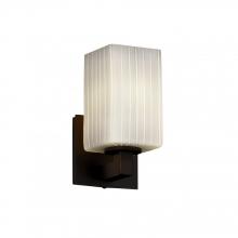 Justice Design Group FSN-8921-10-RBON-ABRS - Modular 1-Light Wall Sconce