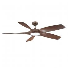 Kendal AC22054-RC - BLADE RUNNER 54 in. LED Russet Chestnut Ceiling Fan with DC motor