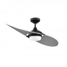 Kendal AC22852-BLK/CF - TANGO 52 in. LED Black DC motor Ceiling Fan with WaterGraphiX blades