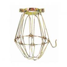 Satco Products Inc. 90/1310 - Light Bulb Cage; Brass Finish; 5-3/4&#34; Height