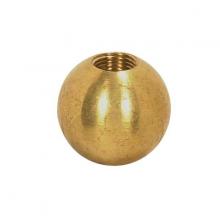 Satco Products Inc. 90/1632 - Brass Ball; 1-3/4&#34; Diameter; 1/8 IP Tap; Unfinished