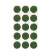 Satco Products Inc. 90/487 - Green Felt; 1/2&#34; Dots; Sold By Roll Only (1000 per Roll)