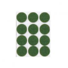 Satco Products Inc. 90/488 - Green Felt; 3/4&#34; Dots; Sold By Roll Only (1000 per Roll)