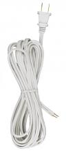 Satco Products Inc. 90/491 - 18/2 SPT-2-105C All Cord Sets - Molded Plug - Tinned Tips 3/4&#39; Strip with 2&#39; Slit 150 Ctn.15