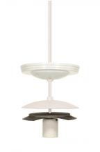 Satco Products Inc. 90/615 - 4&#34; Neckless Ball Holder Kit; White Finish; For 3-7/8&#34; Diameter Glass; 8 Foot 18/3 SVT;