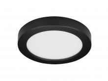Satco Products Inc. S21534 - Blink - Battery Backup Module Housing Only For Flush Mount LED Fixture- 7&#34; Round- Black Finish