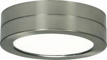 Satco Products Inc. S29654 - Blink - Battery Backup Module Housing Only For Flush Mount LED Fixture - 7&#34; Round - Brushed