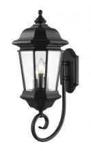 Z-Lite 540B-BK - 3 Light Outdoor Wall Light