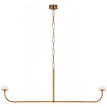 Visual Comfort & Co. Signature Collection KW 5625AB-ALB - Pedra 56&#34; Linear Chandelier