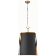 Visual Comfort & Co. Signature Collection S 5647HAB-BLK - Hastings Medium Pendant